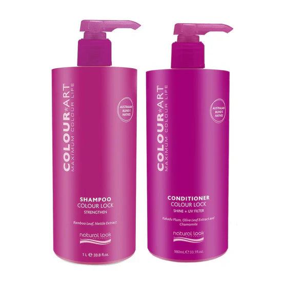 Natural Look Colour Art Shampoo & Conditioner Duo 980ml