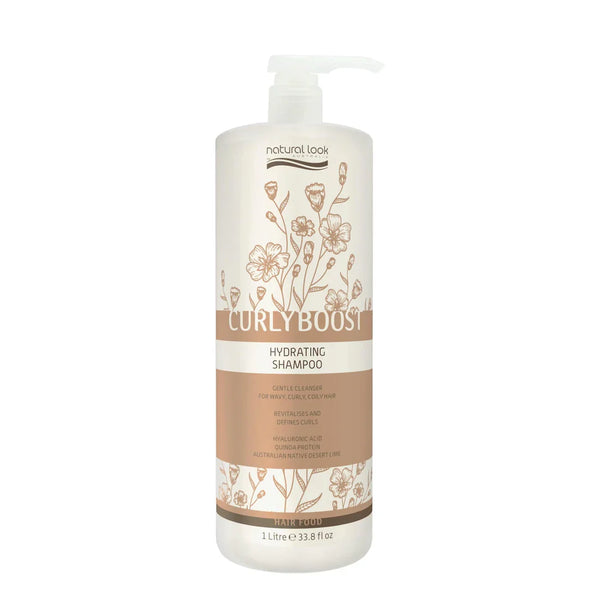 Natural Look Curly Boost Hydrating Shampoo 1 Litre