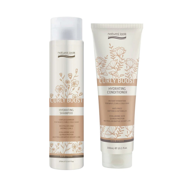 Natural Look Curly Boost Hydrating Shampoo & Conditioner Duo