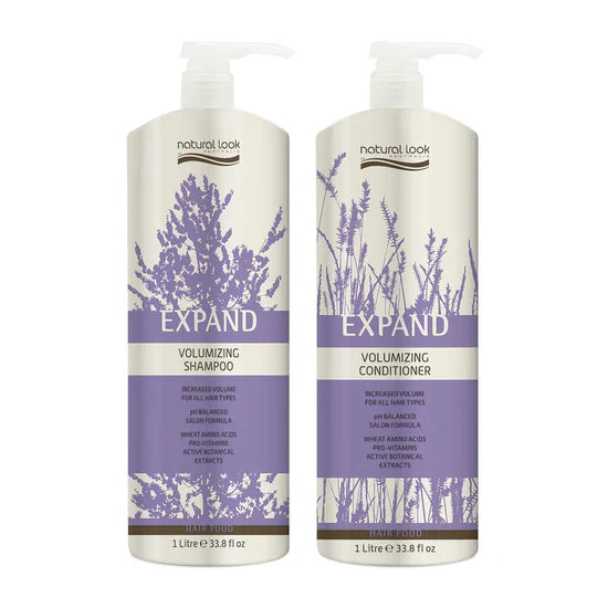 Natural Look Expand Volumizing Shampoo & Conditioner Duo 1 Litre