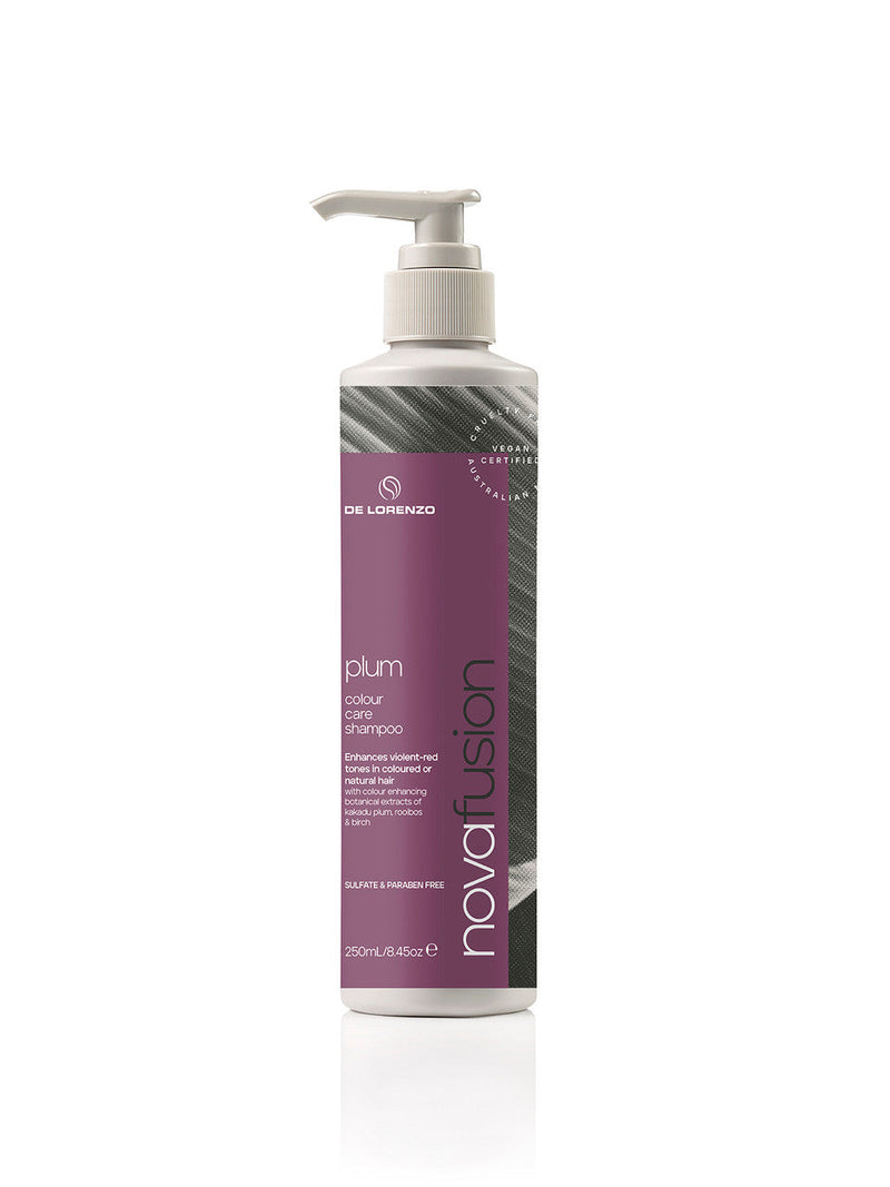 De Lorenzo Novafusion Colour Care Shampoo Plum 250ml