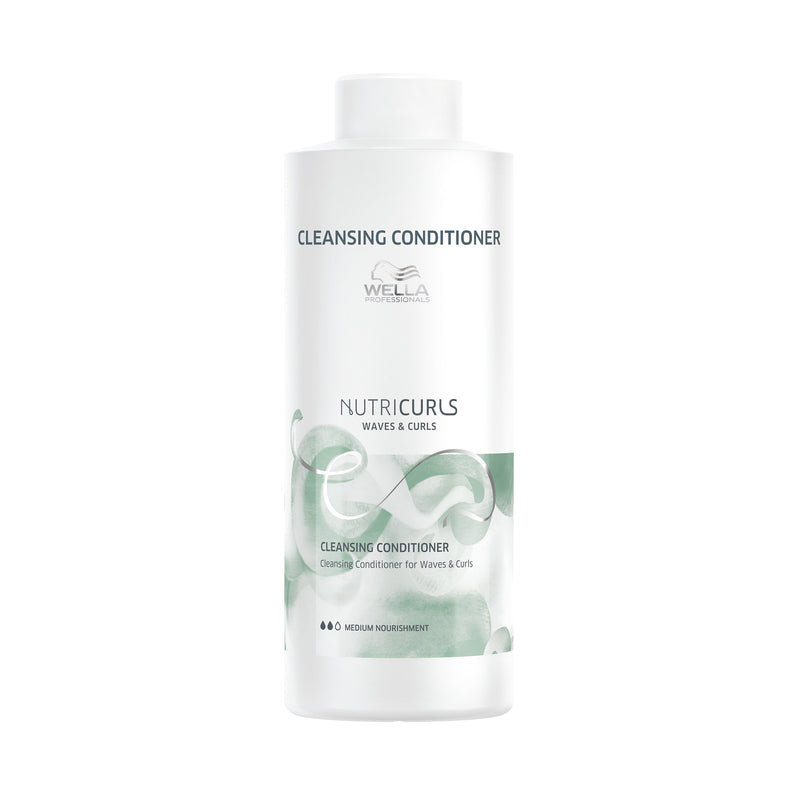 Wella Nutricurls Curl Cleansing Conditioner For Waves & Curls 1 Litre