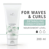 Wella Nutricurls Detangling Conditioner For Waves & Curls 200ml