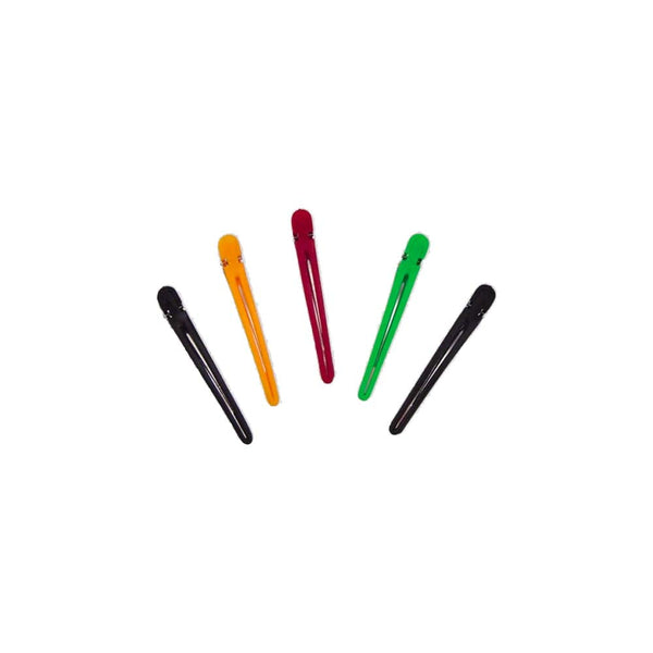 Beautopia Nylon Aluminium Clips - Assorted - 12pk