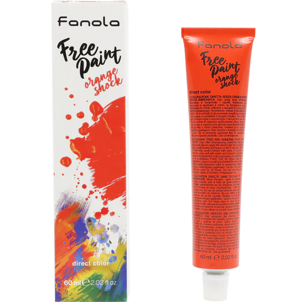 Fanola Free Paint Direct Colour Orange Shock 60ml