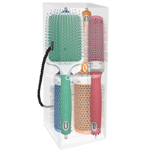 Olivia Garden Pastels Brush Box Set 4 Piece