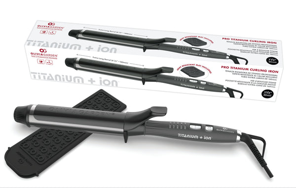 Olivia Garden Professional Titanium + Ion Curling Iron 32mm