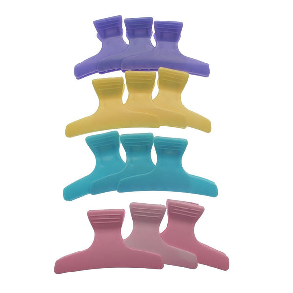 Santorini Butterfly Clips Assorted 12 Pack