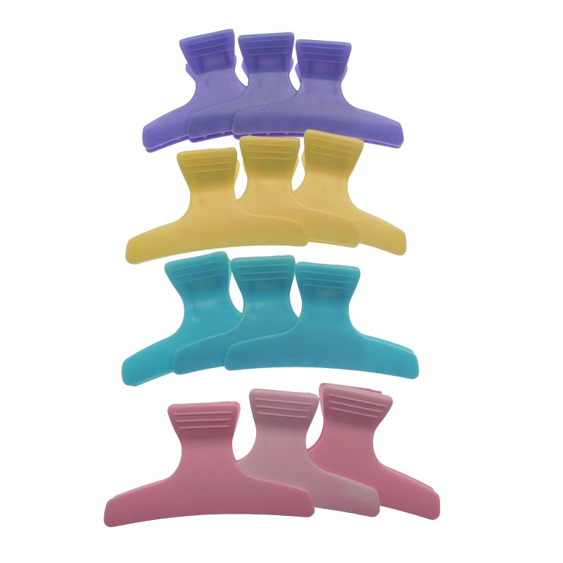 Santorini Butterfly Clips Assorted 12 Pack