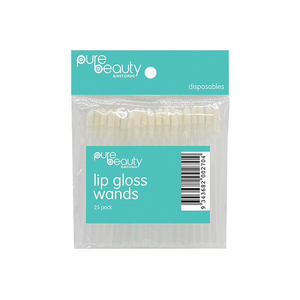 Santorini Pure Beauty Lip Gloss Wands 25 pack