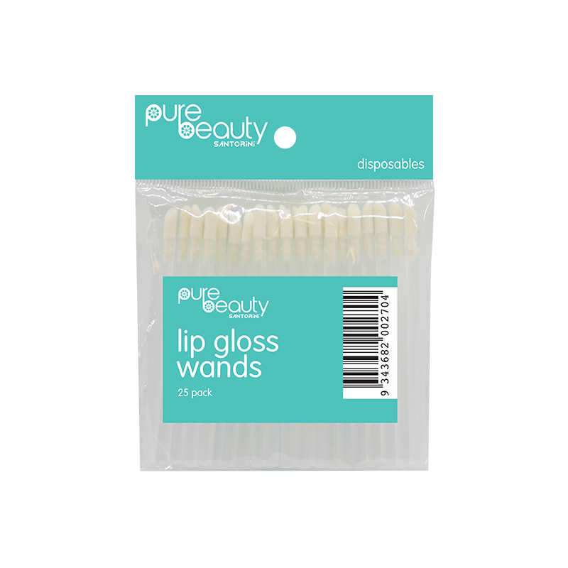 Santorini Pure Beauty Lip Gloss Wands 25 pack
