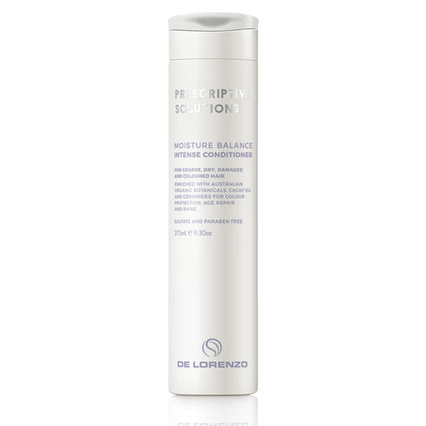 De Lorenzo Prescriptive Moisture Balance Intense Conditioner 275ml - Beautopia Hair & Beauty
