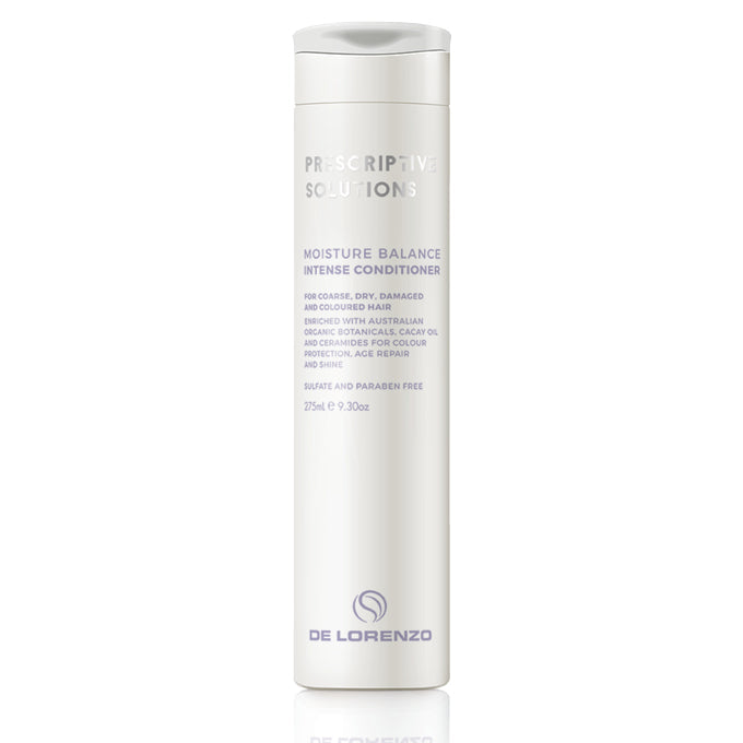De Lorenzo Prescriptive Moisture Balance Intense Conditioner 275ml - Beautopia Hair & Beauty
