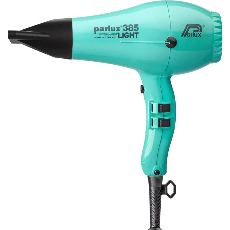 Parlux 385 Power Light Ceramic & Ionic Hair Dryer Aqua