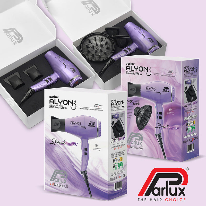 Parlux Alyon Ionizer 2250W Tech Dryer Lilac