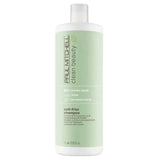 Paul Mitchell Clean Beauty Anti-Frizz Shampoo & Conditioner 1 Litre Duo