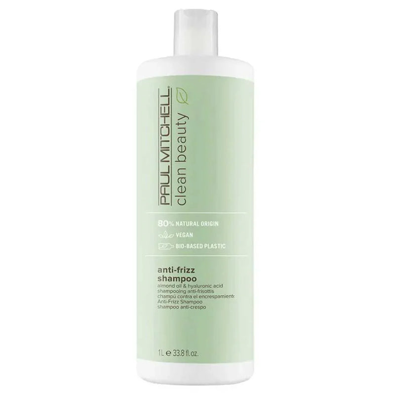 Paul Mitchell Clean Beauty Anti-Frizz Shampoo & Conditioner 1 Litre Duo