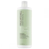 Paul Mitchell Clean Beauty Anti-Frizz Shampoo & Conditioner 1 Litre Duo