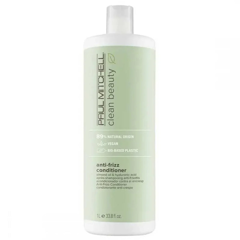 Paul Mitchell Clean Beauty Anti-Frizz Shampoo & Conditioner 1 Litre Duo