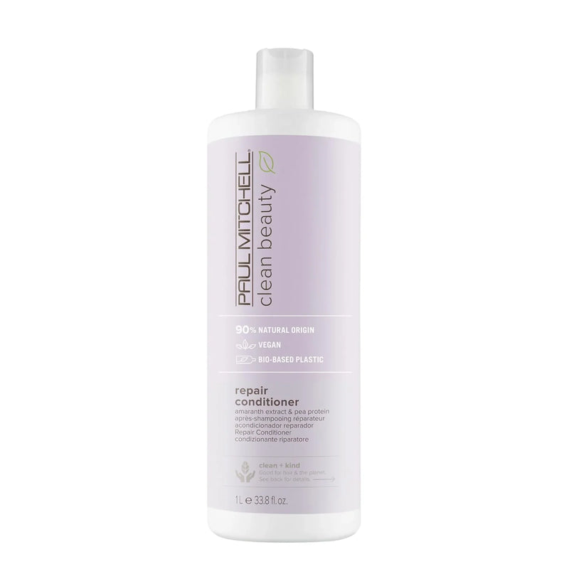 Paul Mitchell Clean Beauty Repair Shampoo & Conditioner 1 Litre Duo