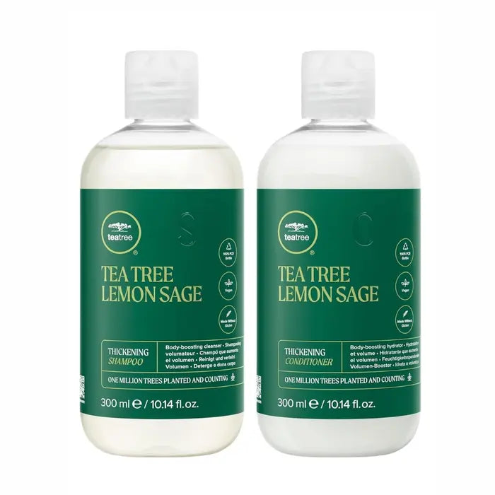 Paul Mitchell Tea Tree Lemon Sage Thickening Shampoo & Conditioner 300ml