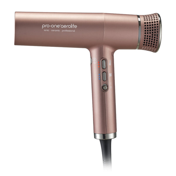Pro-One Aerolite Hairdryer Gold