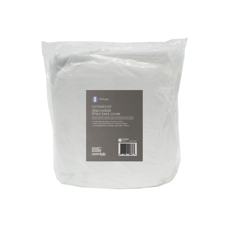 Caronlab Disposable Fitted Bed Cover 10pk - Beautopia Hair & Beauty