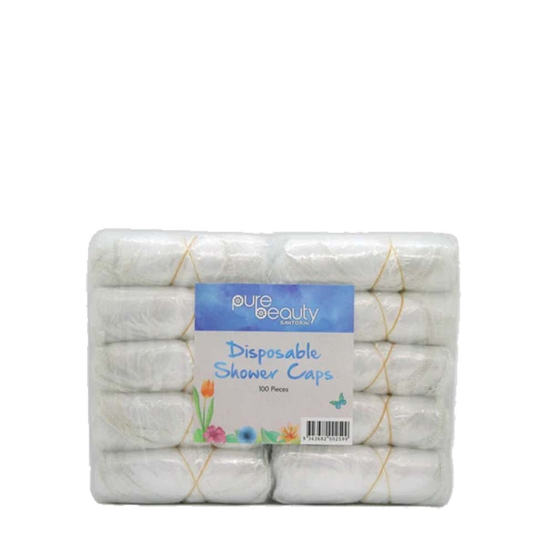 Santorini Pure Beauty Disposable Shower Cap 100 pack