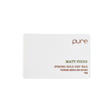 Pure Matt Fibre Strong Hold Dry Wax 85g