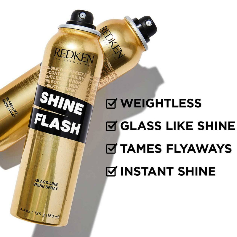 Redken Shine Flash Glass-Like Shine Spray 150ml - Salon Style