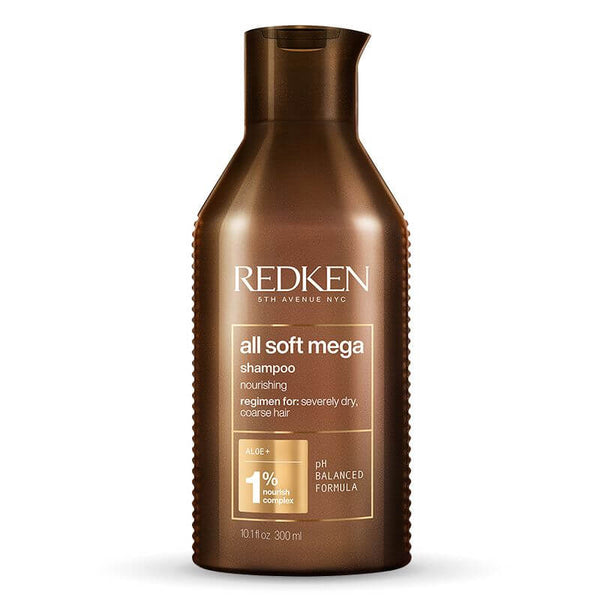 Redken All Soft Mega Shampoo 300ml - Salon Style