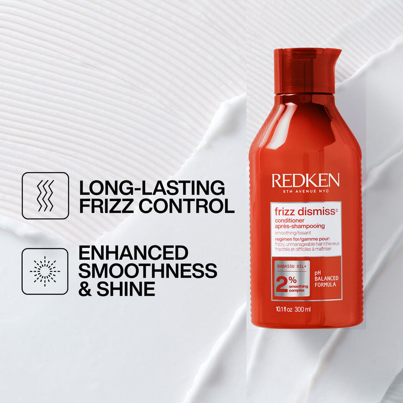 Redken Frizz Dismiss Shampoo & Conditioner 300ml Duo