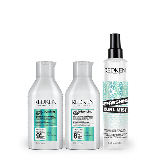 Redken Acidic Bonding Curl Refreshing Trio