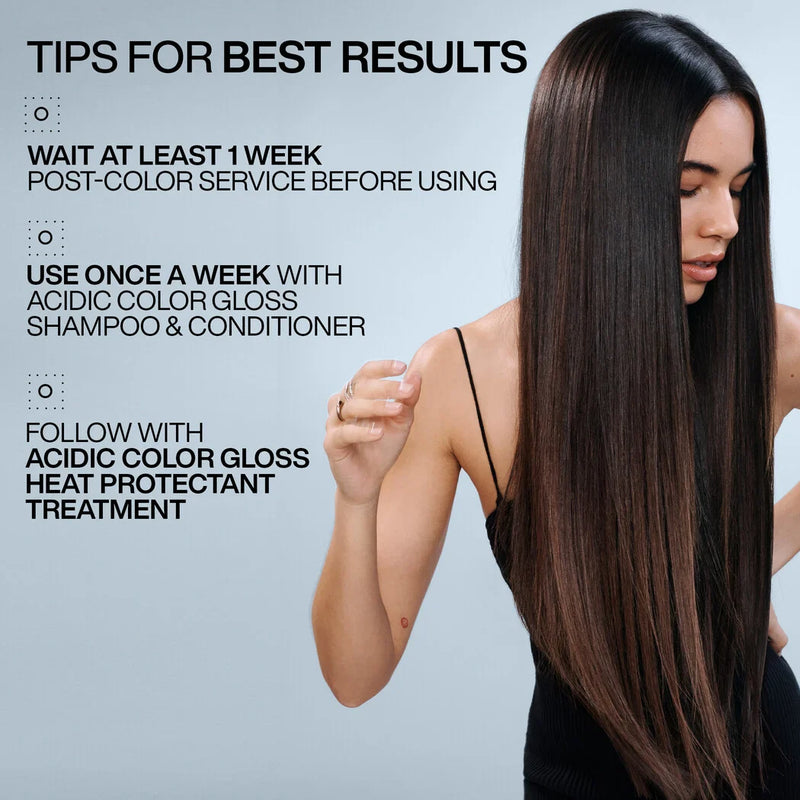 Redken Acidic Color Gloss Trio With Heat Protection Leave-In Spray Treatment 190ml