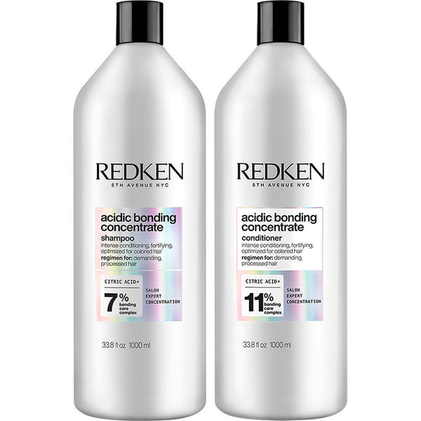 Redken Acidic Bonding Concentrate Shampoo & Conditioner 1 Litre Duo