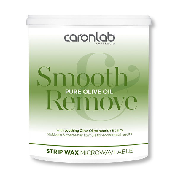 Caronlab Strip Wax Smooth & Remove Olive Oil  800g - Beautopia Hair & Beauty
