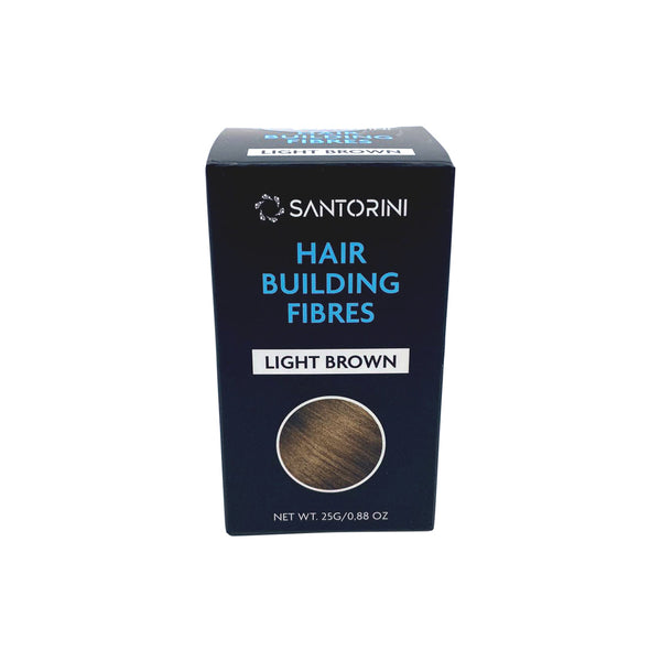 Santorini Hair Building Fibres Light Brown 25g