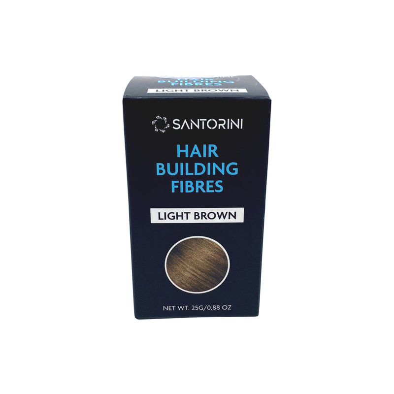 Santorini Hair Building Fibres Light Brown 25g