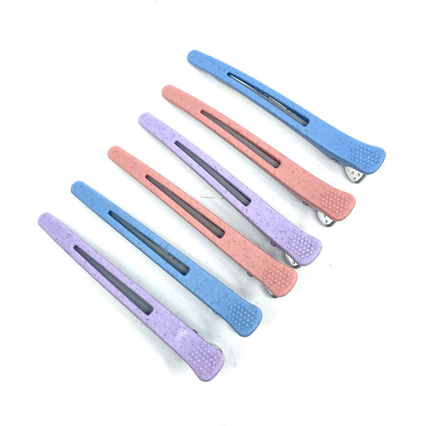 Santorini Sectioning Clips 6pk Pastels