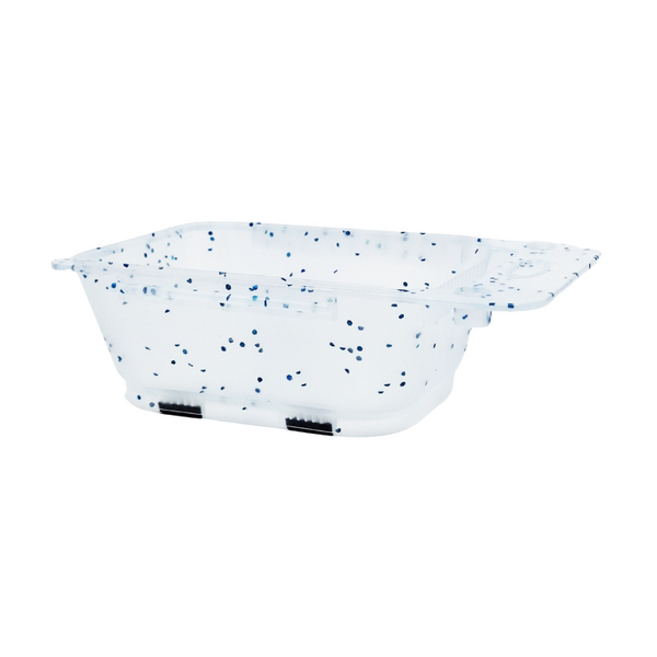 Santorini Glitter Square Tint Bowl Blue