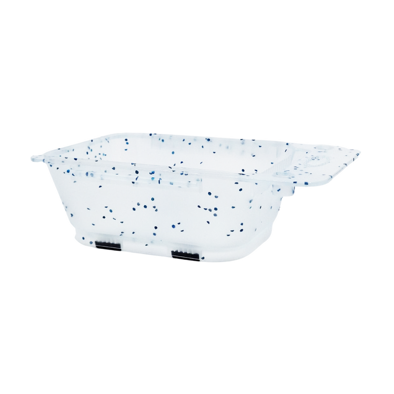 Santorini Glitter Square Tint Bowl Blue