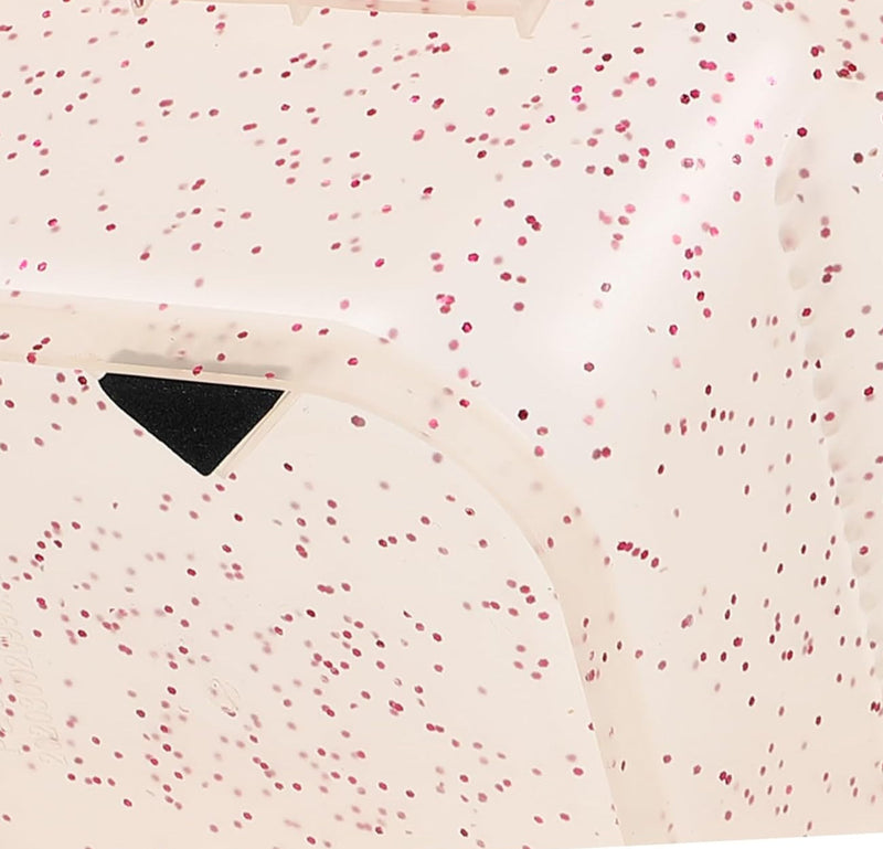 Santorini Glitter Square Tint Bowl Pink