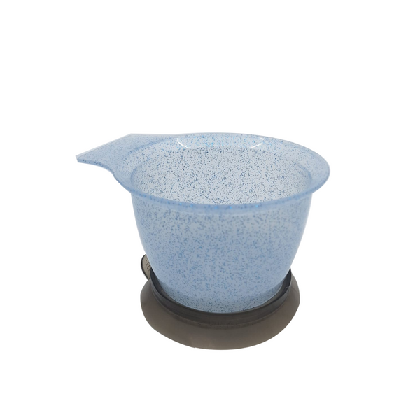 Santorini Suction Base Glitter Tint Bowl Blue