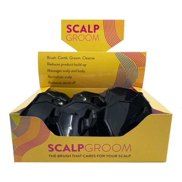 Beautopia Scalp Groom Brush Black Box of 12