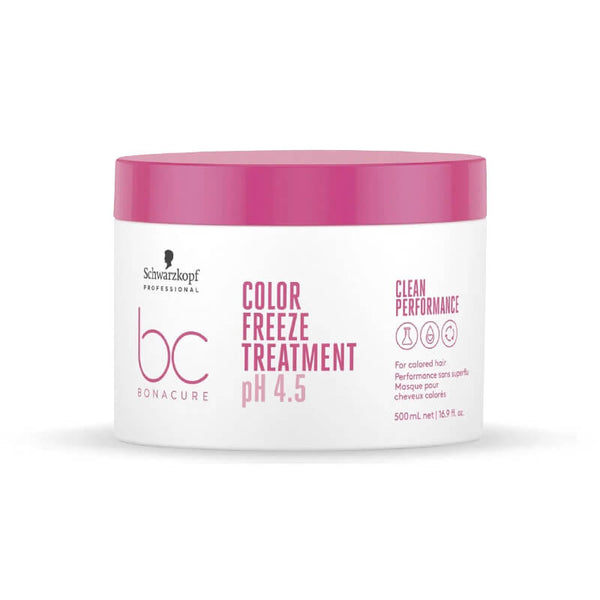 Schwarzkopf BC Clean Performance pH 4.5 Color Freeze Treatment 500ml - Salon Style