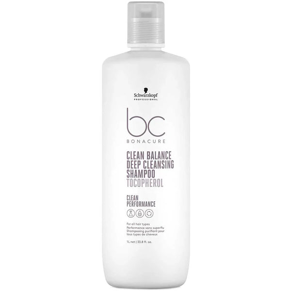 Schwarzkopf BC Clean Performance Clean Balance Deep Cleansing Shampoo 1 Litre