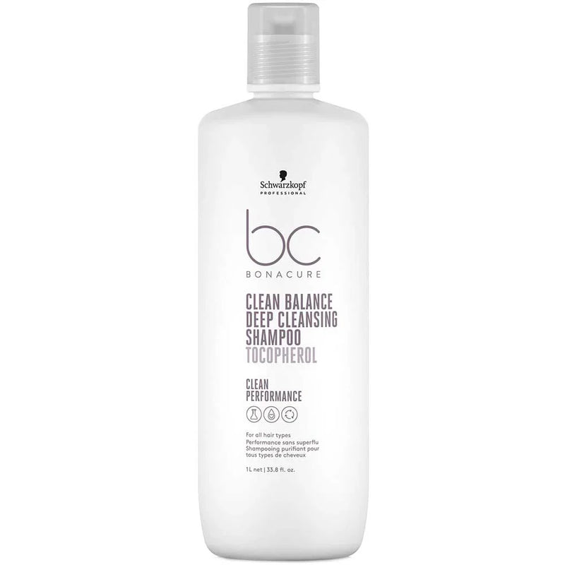 Schwarzkopf BC Clean Performance Clean Balance Deep Cleansing Shampoo 1 Litre