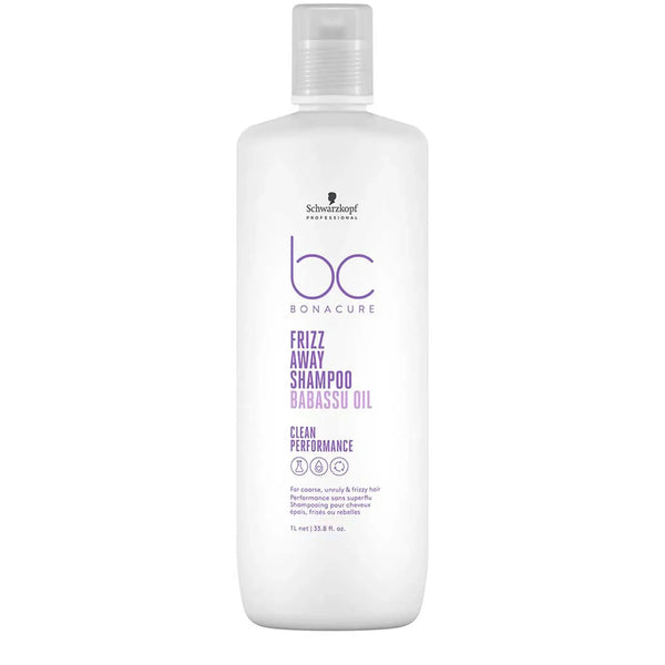 Schwarzkopf BC Clean Performance Frizz Away Shampoo 1 Litre