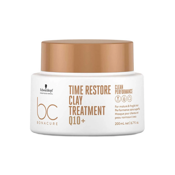Schwarzkopf BC Clean Performance Q10+ Time Restore Clay Treatment 200ml