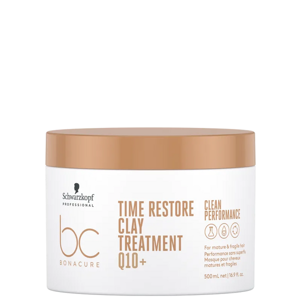 Schwarzkopf BC Clean Performance Q10+ Time Restore Clay Treatment 500ml